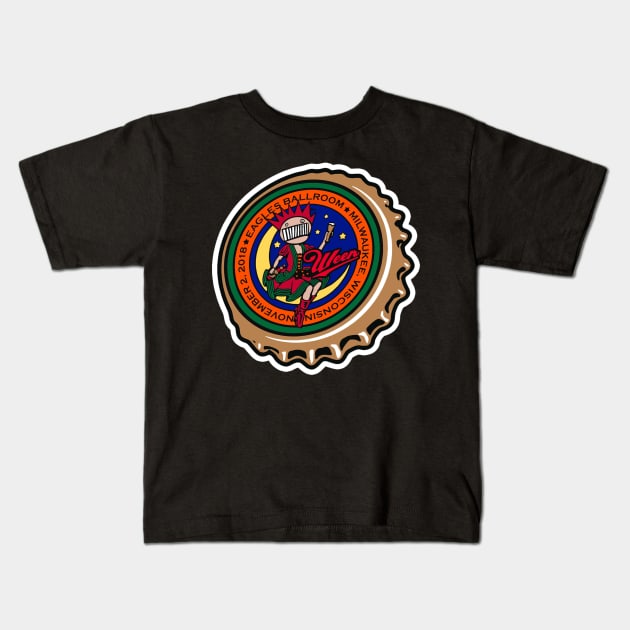 Ween Milwaukee 2018 Kids T-Shirt by bradc